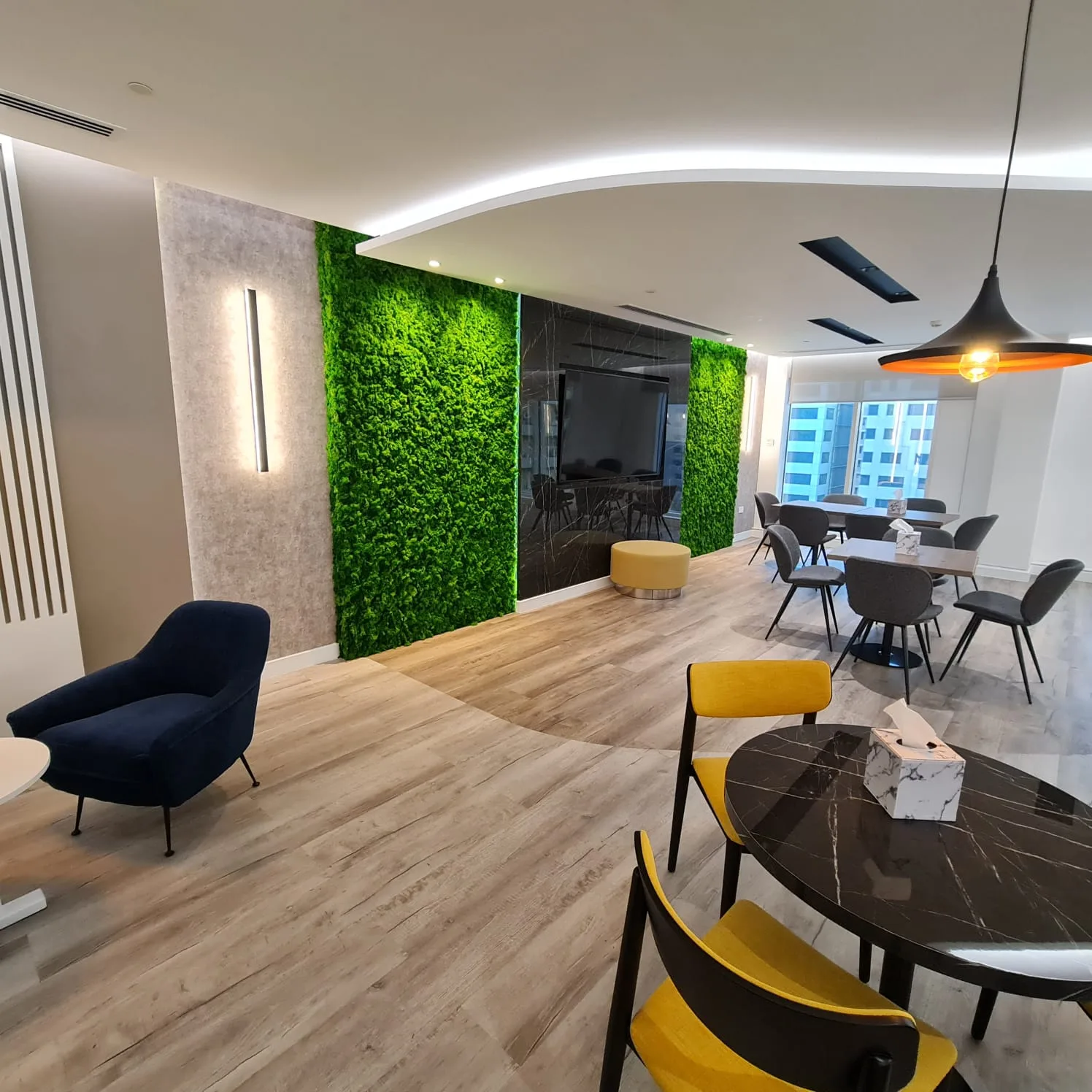 Premium commercial fit-out, Investcorp Bahrain