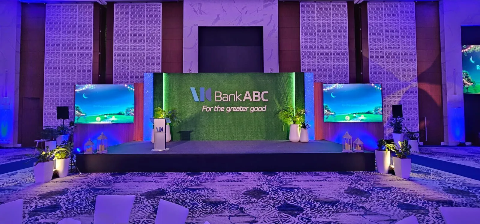 Arab Banking Corporation exhibition stand, Bahrain